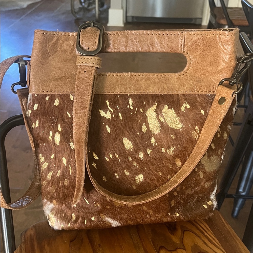 🤎American Darling Cowhide Handbag Like New🤎